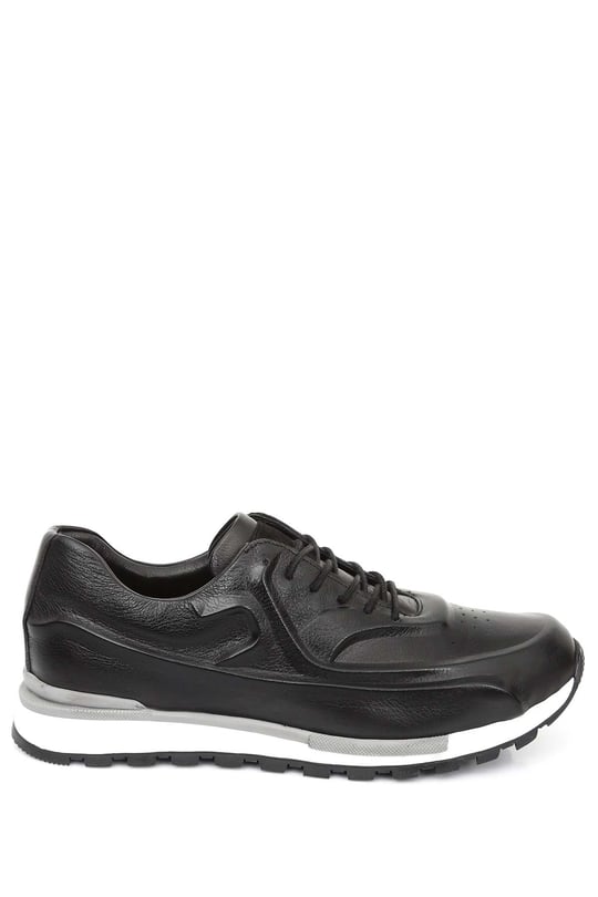 Gön Platinum Hakiki Deri Bağcıklı Erkek Sneaker 34699