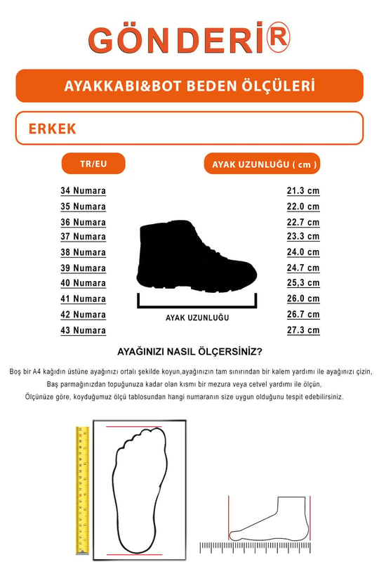 Gön Platinum Hakiki Deri Bağcıklı Erkek Sneaker 34699
