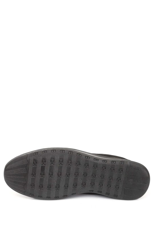 Gön platinum Genuine leather printed men's daily shoes 34170