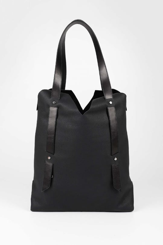 Gon Platinum Genuine Leather Large Size Women's Shopper Bag B6620