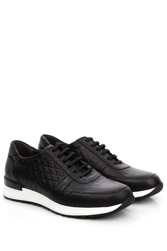 Gön Platinum Hakiki Deri Erkek Bağcıklı Günlük Sneaker 01813