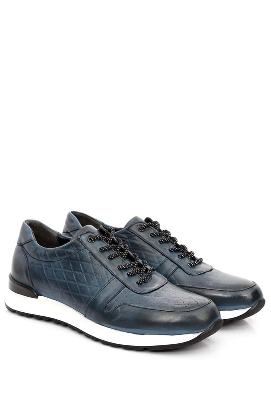 Gön Platinum Hakiki Deri Erkek Bağcıklı Günlük Sneaker 01813