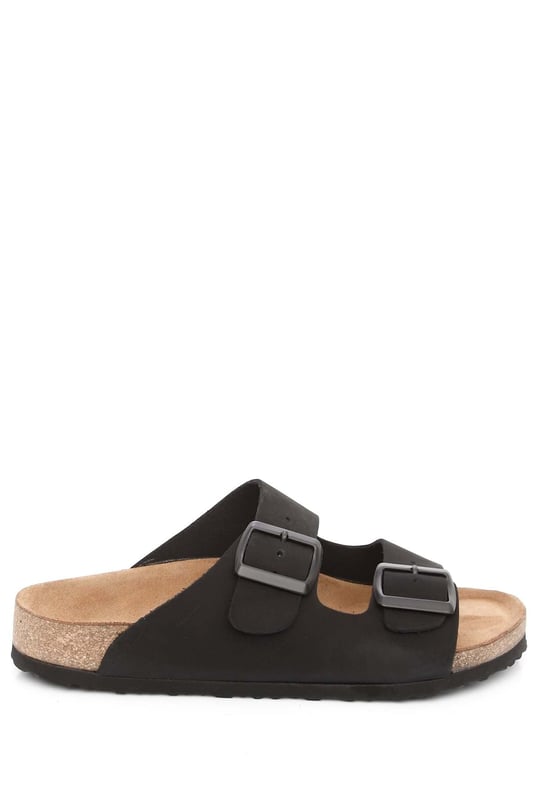 Gön  platinum Genuine  leather mushroom sole women slippers 34120