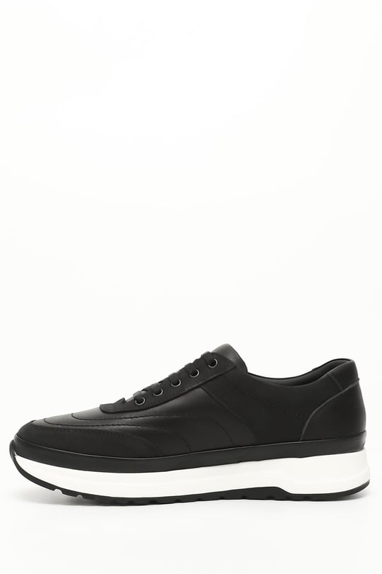 Gon Platinum Genuine Leather Round Toe Lace-Up Casual Men's Shoes 42039