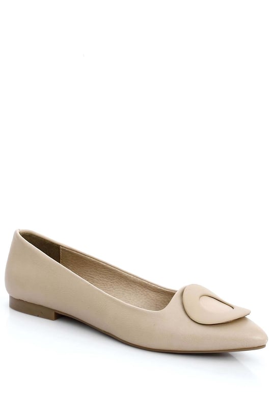 Gon Pointed Toe Flat Bottom Women's Flat Shoes  62406