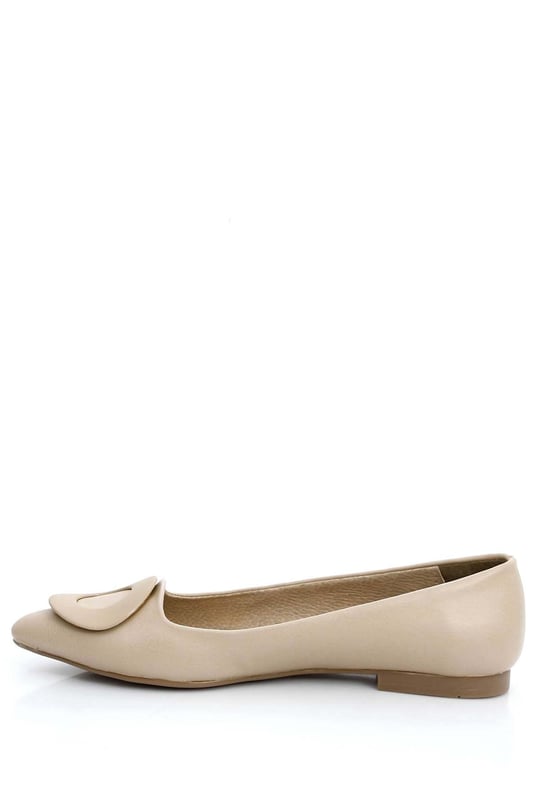 Gon Pointed Toe Flat Bottom Women's Flat Shoes  62406