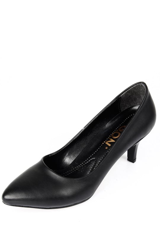 GÖNDERİ(R)  Pointed Toe Medium Thin Heels Stiletto Women Shoes 37140