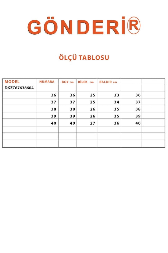 Gön Sivri Burun Topuklu Fermuarlı Tokalı Kadın Günlük Çizme 38604