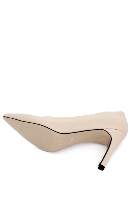Gön Sivri Burun Yüksek İnce Topuklu  Stiletto Kadın Ayakkabı 30106