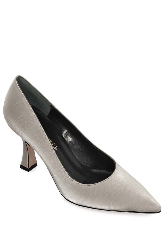 Gön Sivri Burun Yüksek İnce Topuklu Stiletto Kadın Ayakkabı 35376