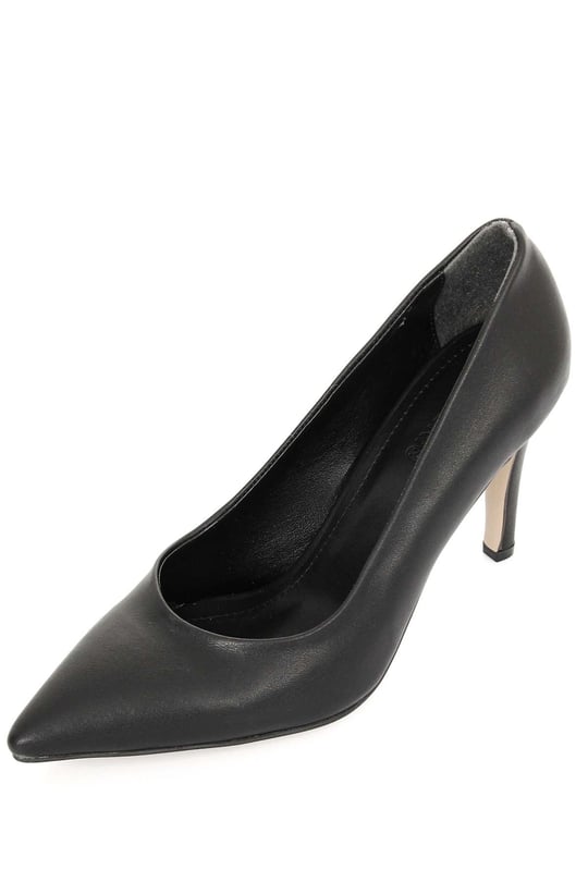 Gön Sivri Burun Yüksek İnce Topuklu  Stiletto Kadın Ayakkabı 30106