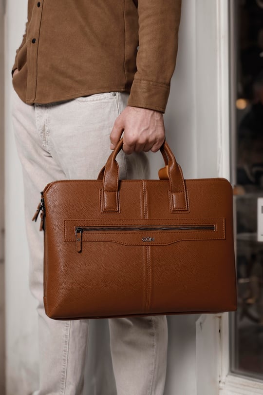 Gön Unisex Büyük Boy Evrak Çantası B9225