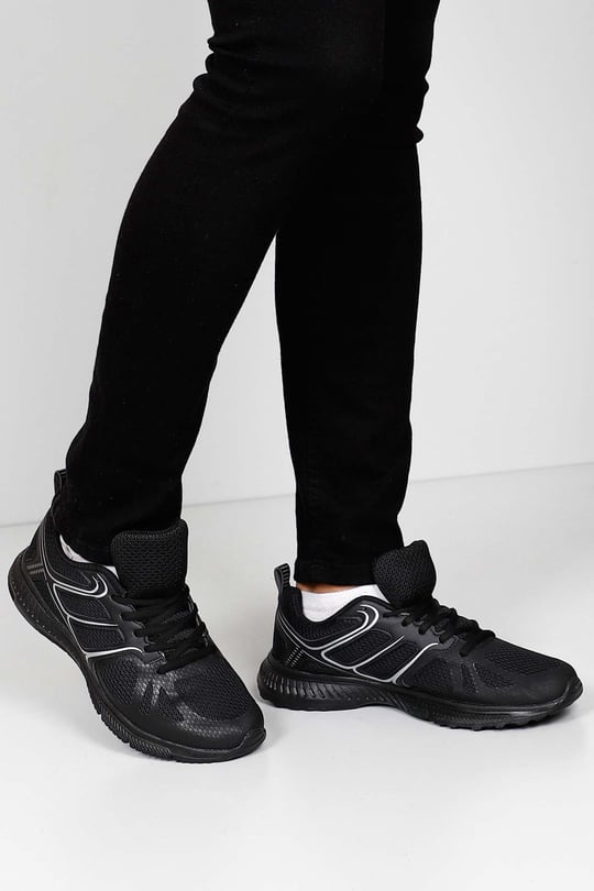 Gön Yuvarlak Burun Bağcıklı Günlük Erkek Sneaker 11862
