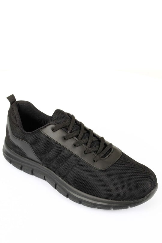 Gön Yuvarlak Burun Bağcıklı Günlük Erkek Sneaker 34719