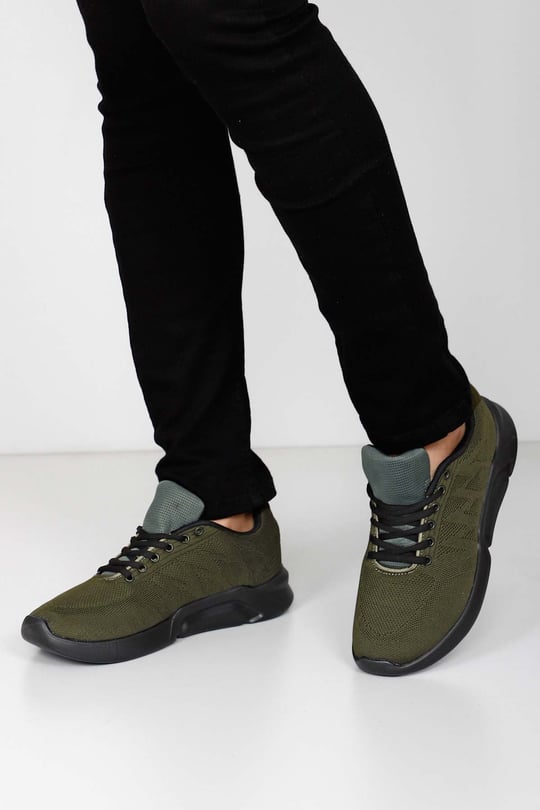 Gön Yuvarlak Burun Bağcıklı Günlük Erkek Sneaker 34670