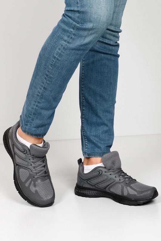Gön Yuvarlak Burun Bağcıklı Günlük Erkek Sneaker 11862
