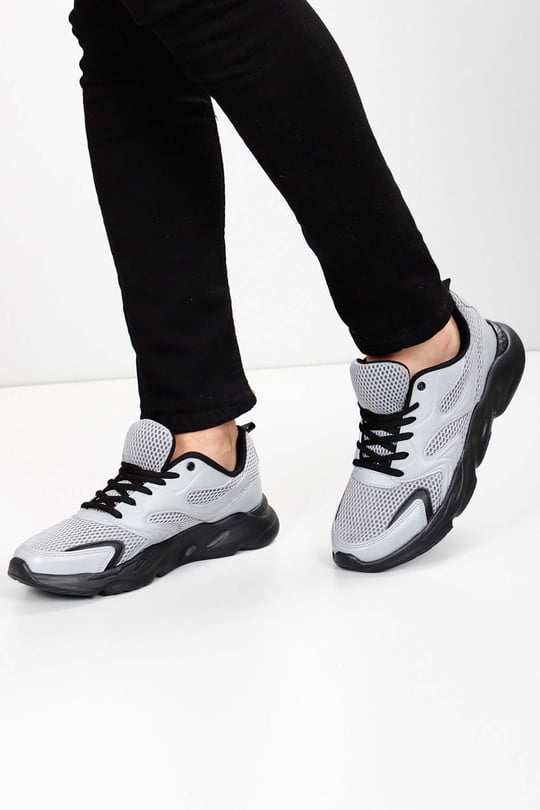 Gön Yuvarlak Burun Bağcıklı Günlük Erkek Sneaker 34630