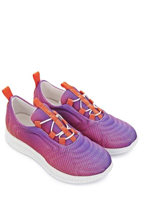 Gön Yuvarlak Burun Bağcıklı Kumaş Günlük Kadın Sneaker 37120