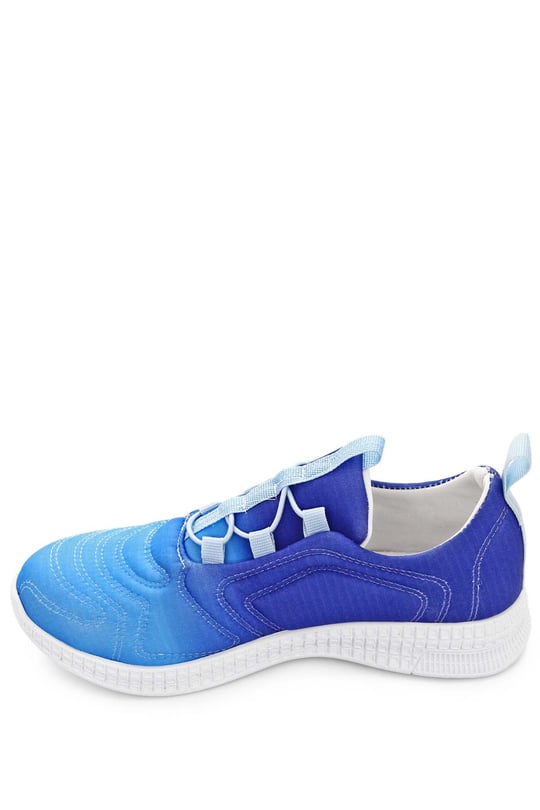 Gön Yuvarlak Burun Bağcıklı Kumaş Günlük Kadın Sneaker 37120