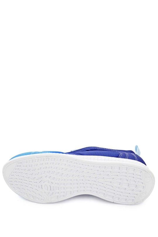 Gön Yuvarlak Burun Bağcıklı Kumaş Günlük Kadın Sneaker 37120