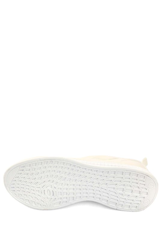 Gön Yuvarlak Burun Bağcıklı Kumaş Spor Kadın Günlük Sneaker 37189