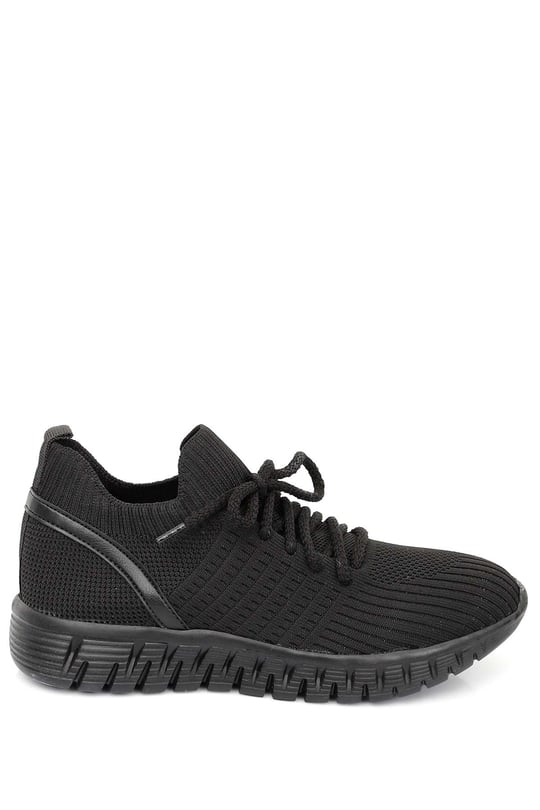Gön Yuvarlak Burun Dolgu Taban Triko Kadın Sneaker 37500