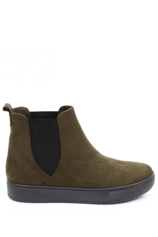 Gön Round  Nose Rubber Sole Women's Daily Bot 20025
