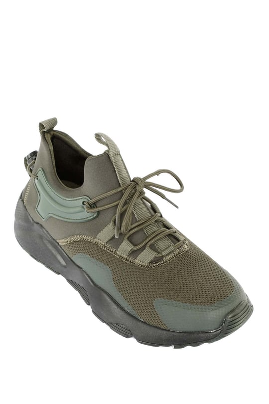 Gön Yuvarlak Burun Lastikli Bağcıklı Günlük Erkek Sneaker 39800