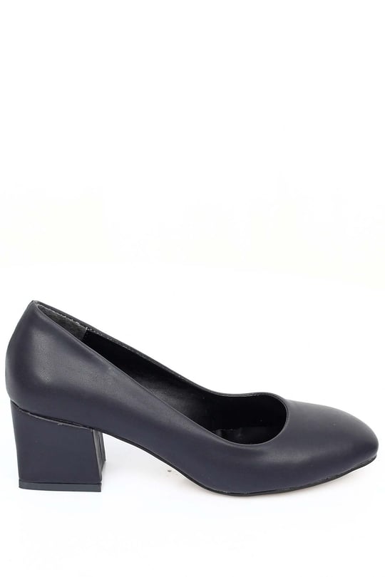 Gön Yuvarlak Burun Orta Kalın Topuk Kadın Ayakkabı 37400