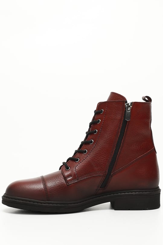 Gon Genuine Leather Women's Postal Boots 42411