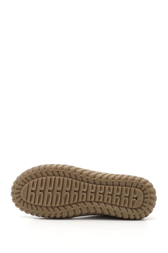 Kadın Beyaz Dolgu Taban Bağcıklı Hakiki Deri Comfort Ayakkabı