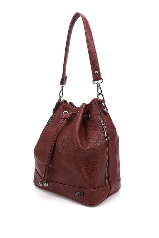 Gön Medium Women's Drawstring Shoulder and Backpack Bag Q0494