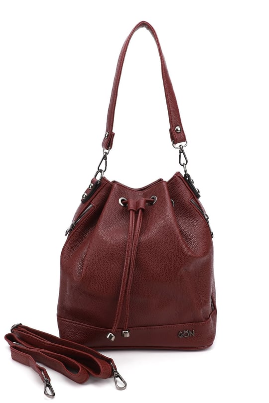 Gön Medium Women's Drawstring Shoulder and Backpack Bag Q0494