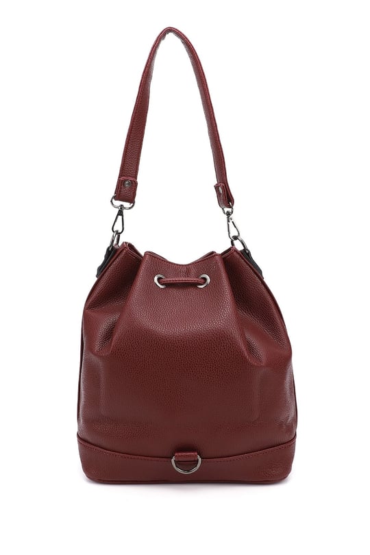 Gön Medium Women's Drawstring Shoulder and Backpack Bag Q0494