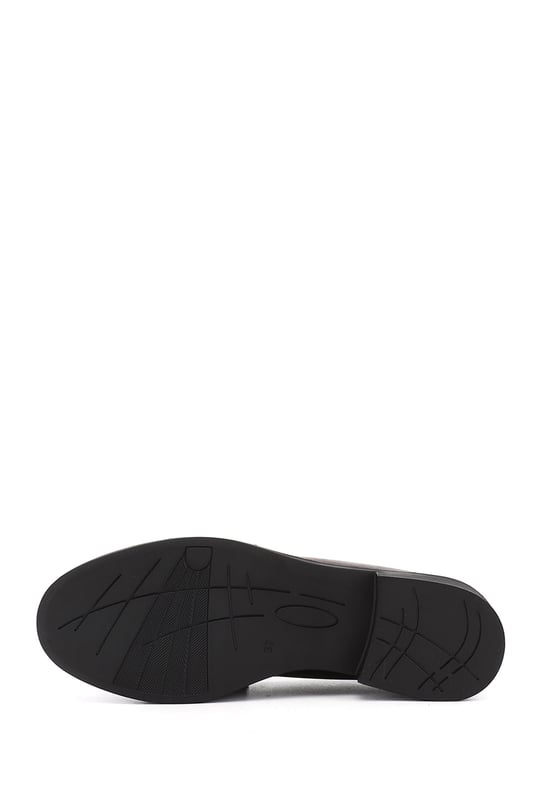 Kadın Bordo Loafer Ayakkabı