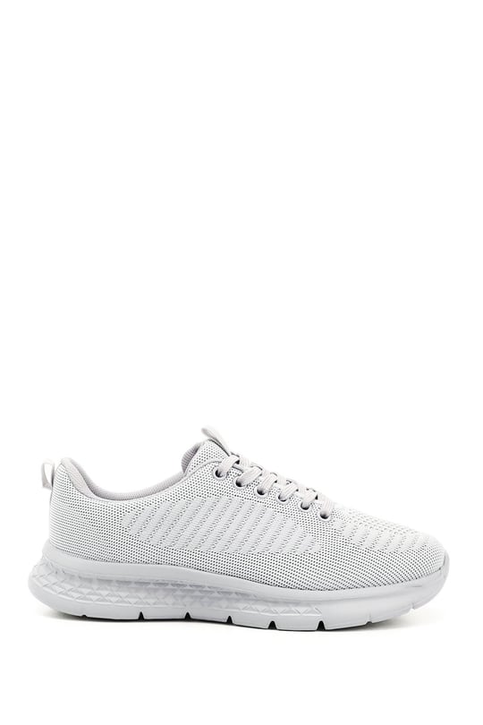 Kadın Buz Triko Bağcıklı Comfort Dolgu Taban Sneaker