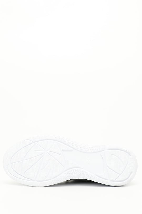 Kadın Gri Bağcıklı Dolgu Taban Hakiki Deri Sneaker