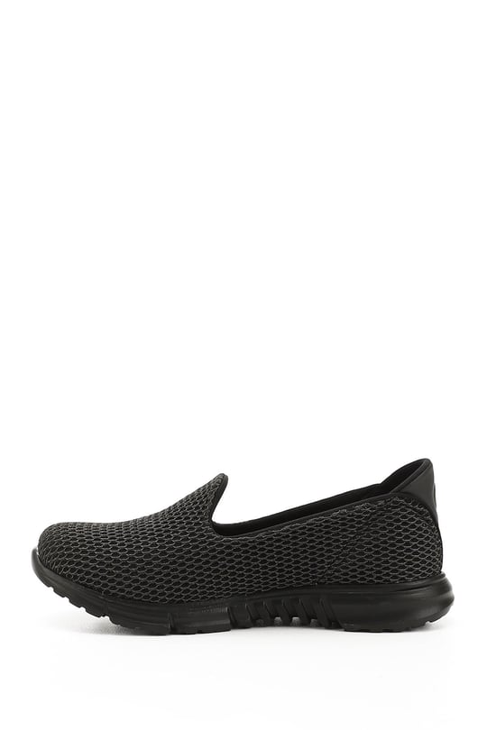 Kadın Gri Triko Memory Foam Tabanlıklı Comfort Sneaker