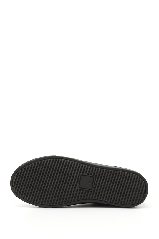 Kadın Kahve Antik Bağcıklı Termo Taban Hakiki Deri Sneaker