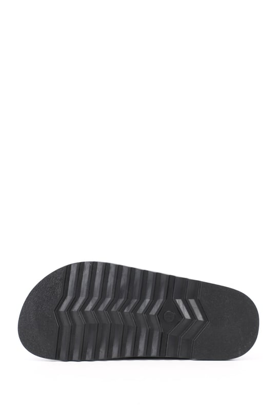 Women's Brown Suede Buckled Casual Slippers