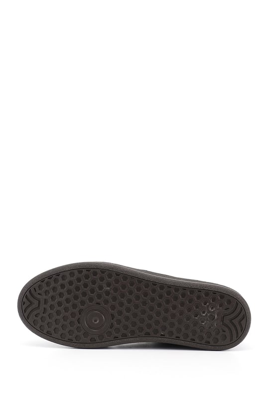 Kadın Kahverengi Bağcıklı Hakiki Deri Sneaker