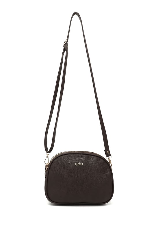 Women's Brown Long Strap Shoulder Bag