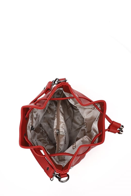 GÖNDERİ® Medium Size Women's Drawstring Shoulder And Backpack Q0494