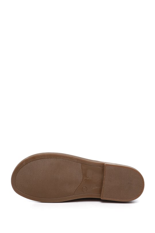 Women's Powder Suede Rubber Sole Genuine Leather Boots