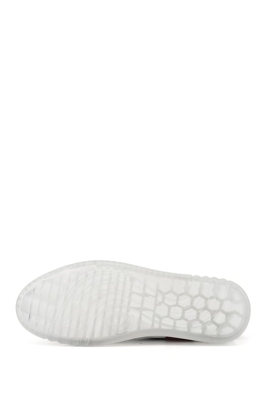 Kadın Siyah Bağcıklı Hakiki Deri Sneaker