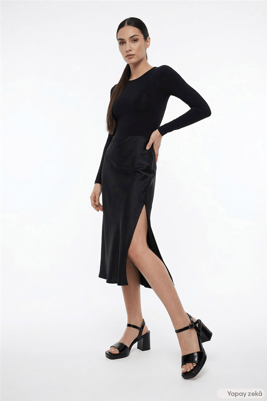 Women's Black Ankle Tied Strappy Sandals