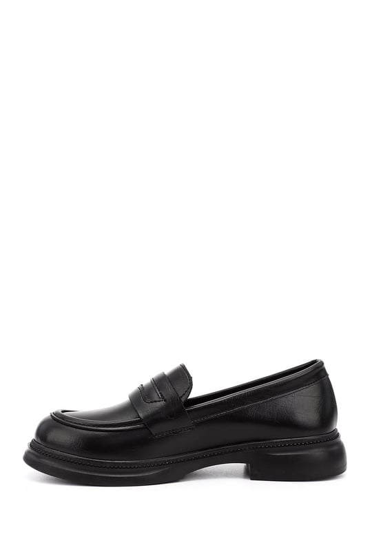 Kadın Siyah Loafer Ayakkabı