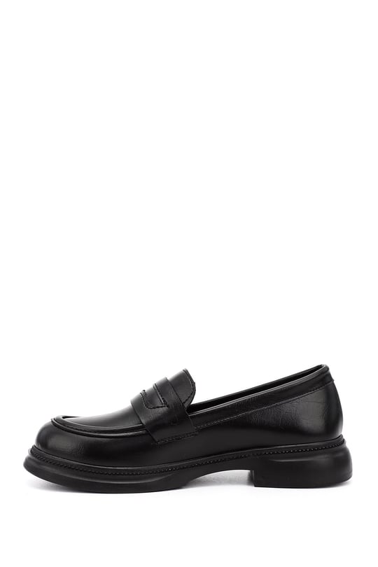 Kadın Siyah Loafer Ayakkabı