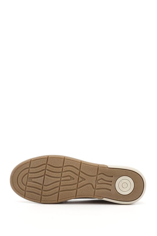 Kadın Taba Antik Tokalı Rok Hakiki Deri Comfort Loafer