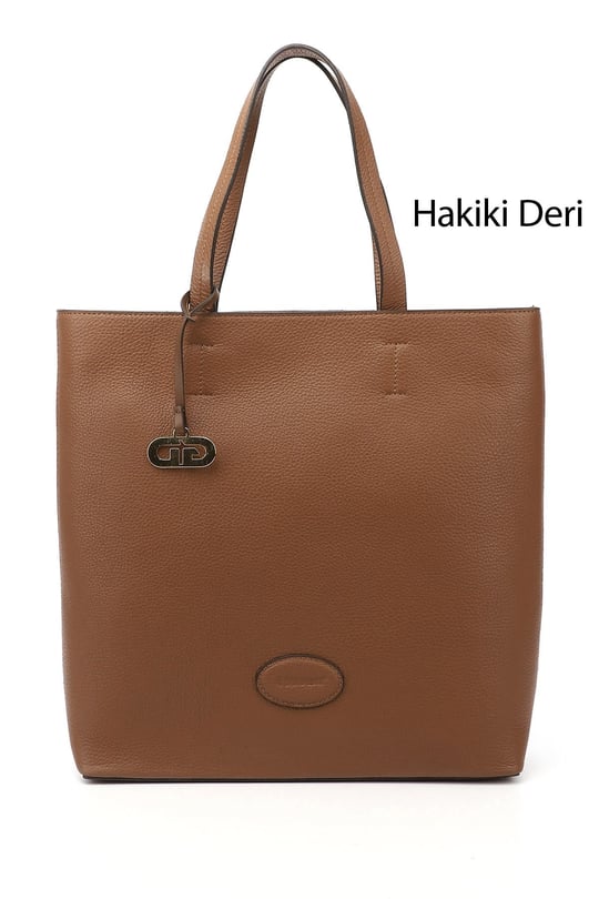 Kadın Taba Floter Hakiki Deri El ve Omuz Çantası